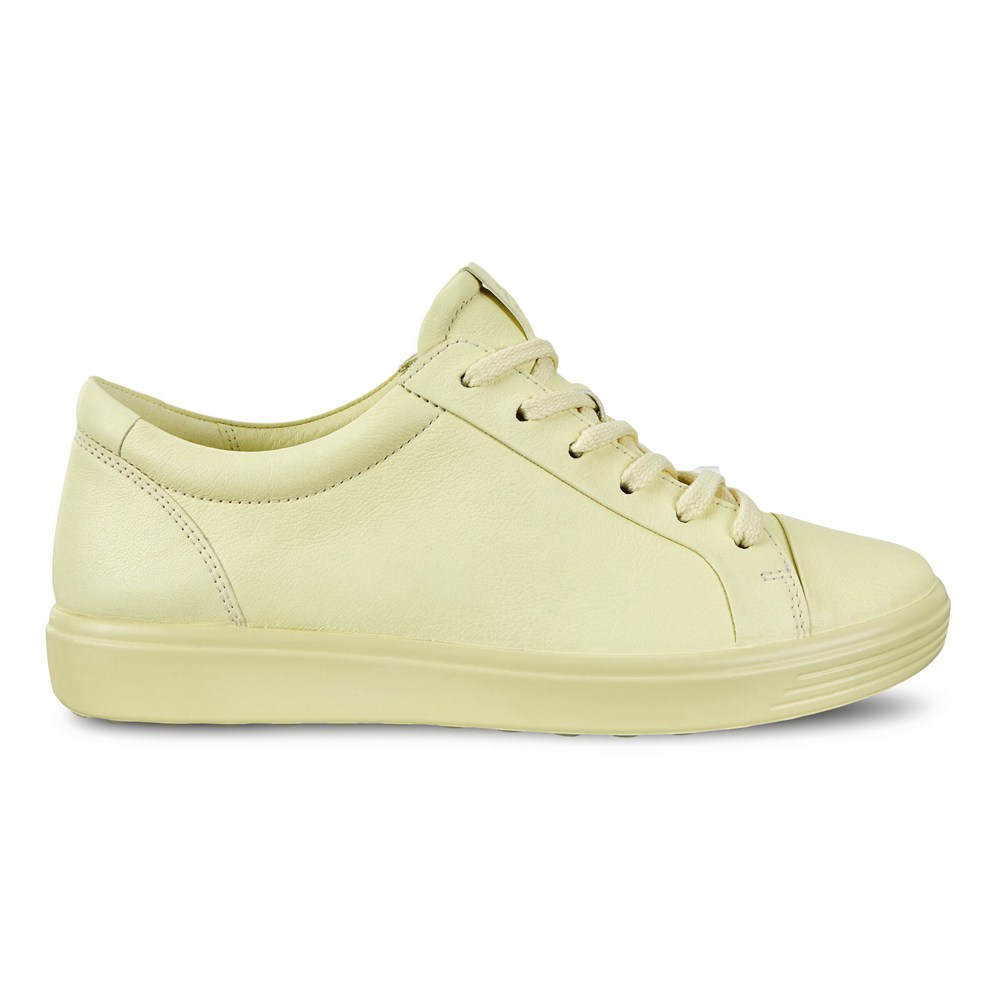 Tenis Mujer - ECCO Soft 7 - Amarillos - WEN185246